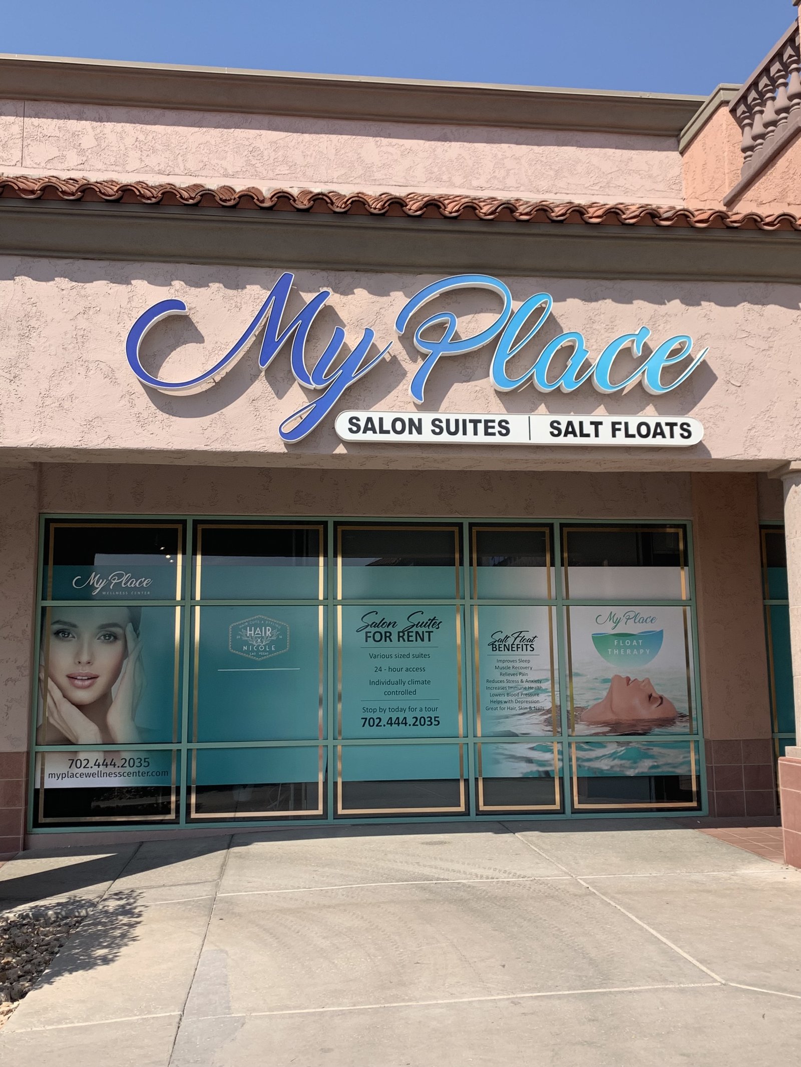 Exterior of My Place Wellness Center on S. Eastern Ave., Henderson NV