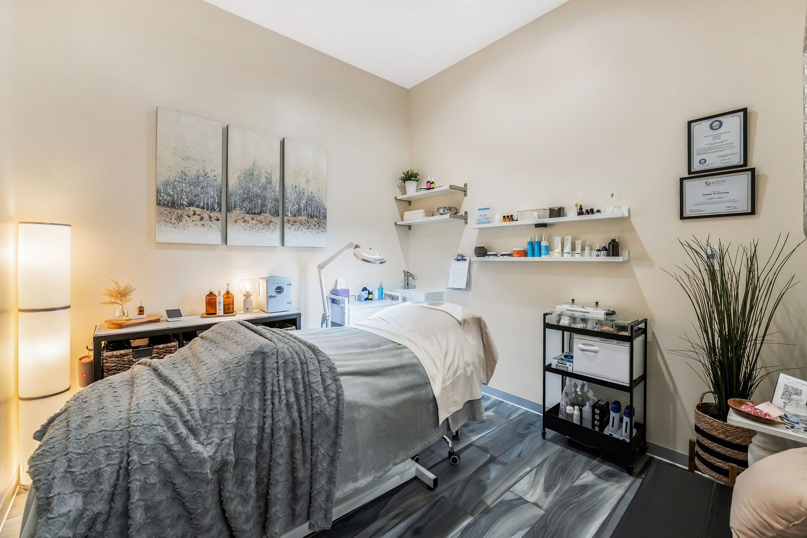 Inside a My Place salon suite